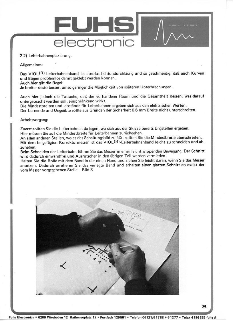 VIOL Handbuch - Die gedruckte Schaltung - Seite 8
